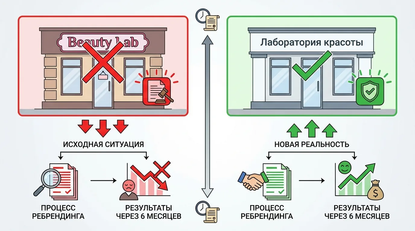 Beauty Lab → Лаборатория красоты: кейс ребрендинга салона