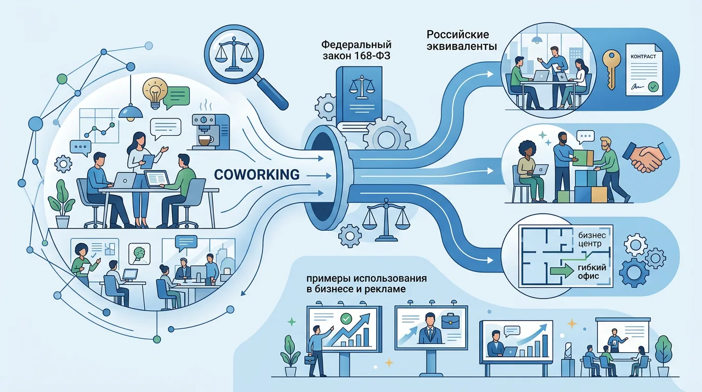 Coworking → Коворкинг