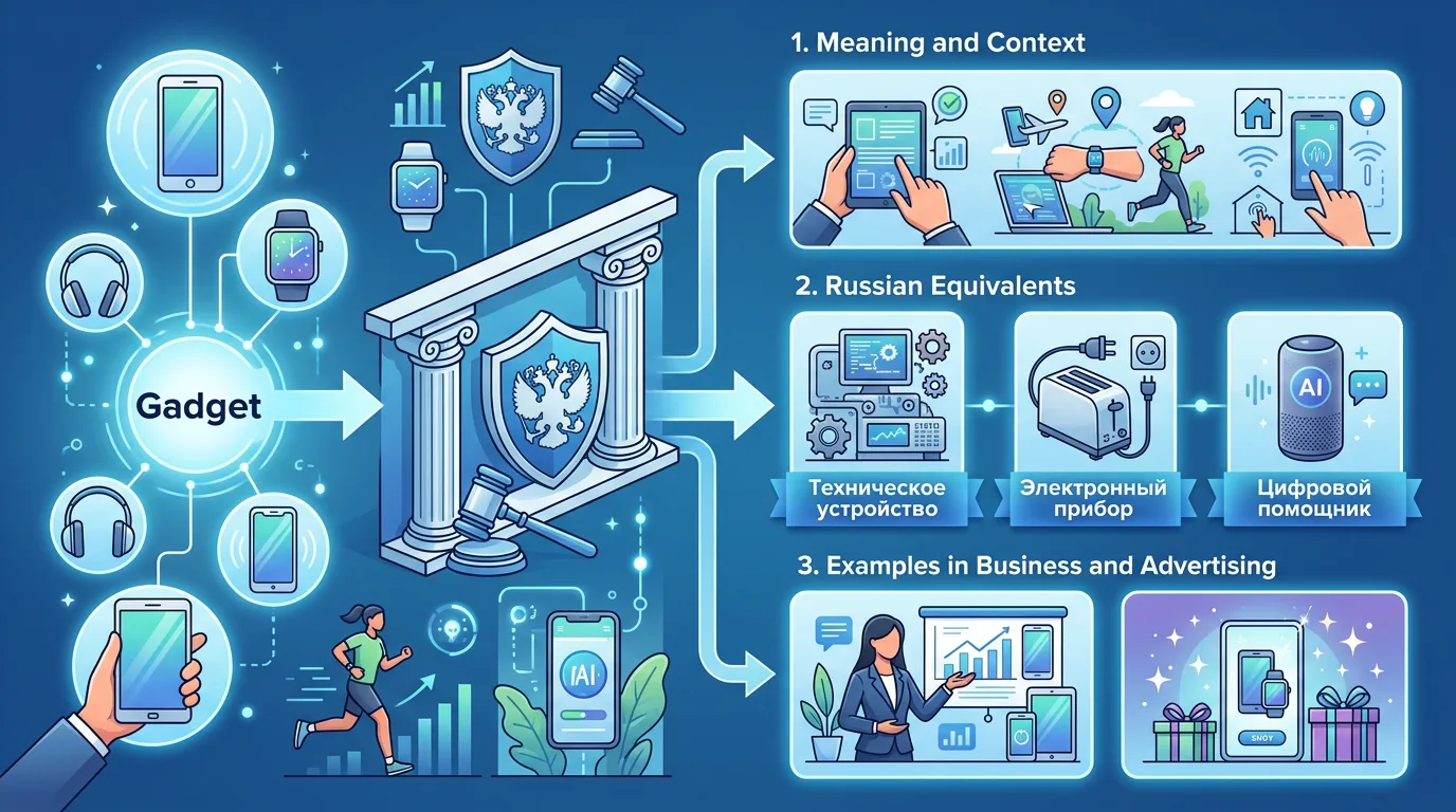 Gadget → Гаджет