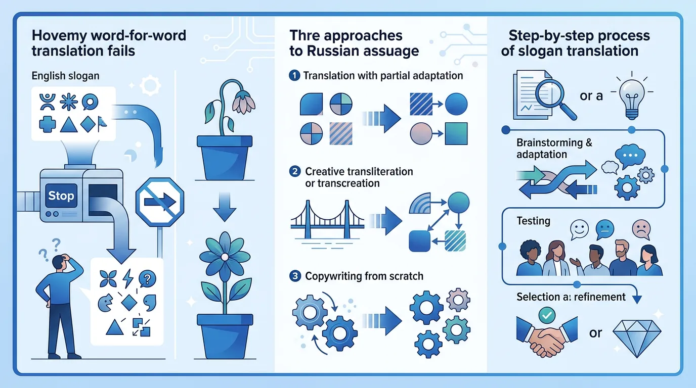 Как перевести слоган
