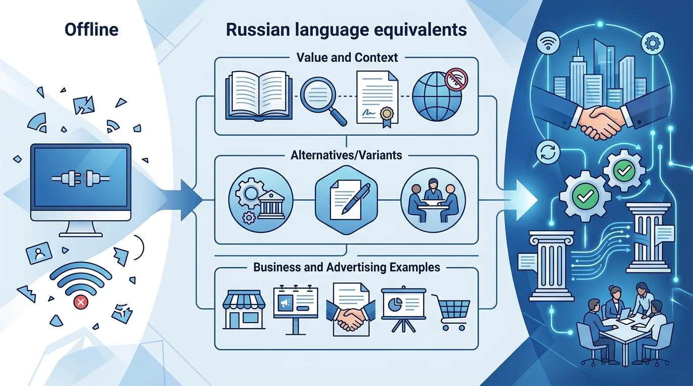 Offline → Офлайн