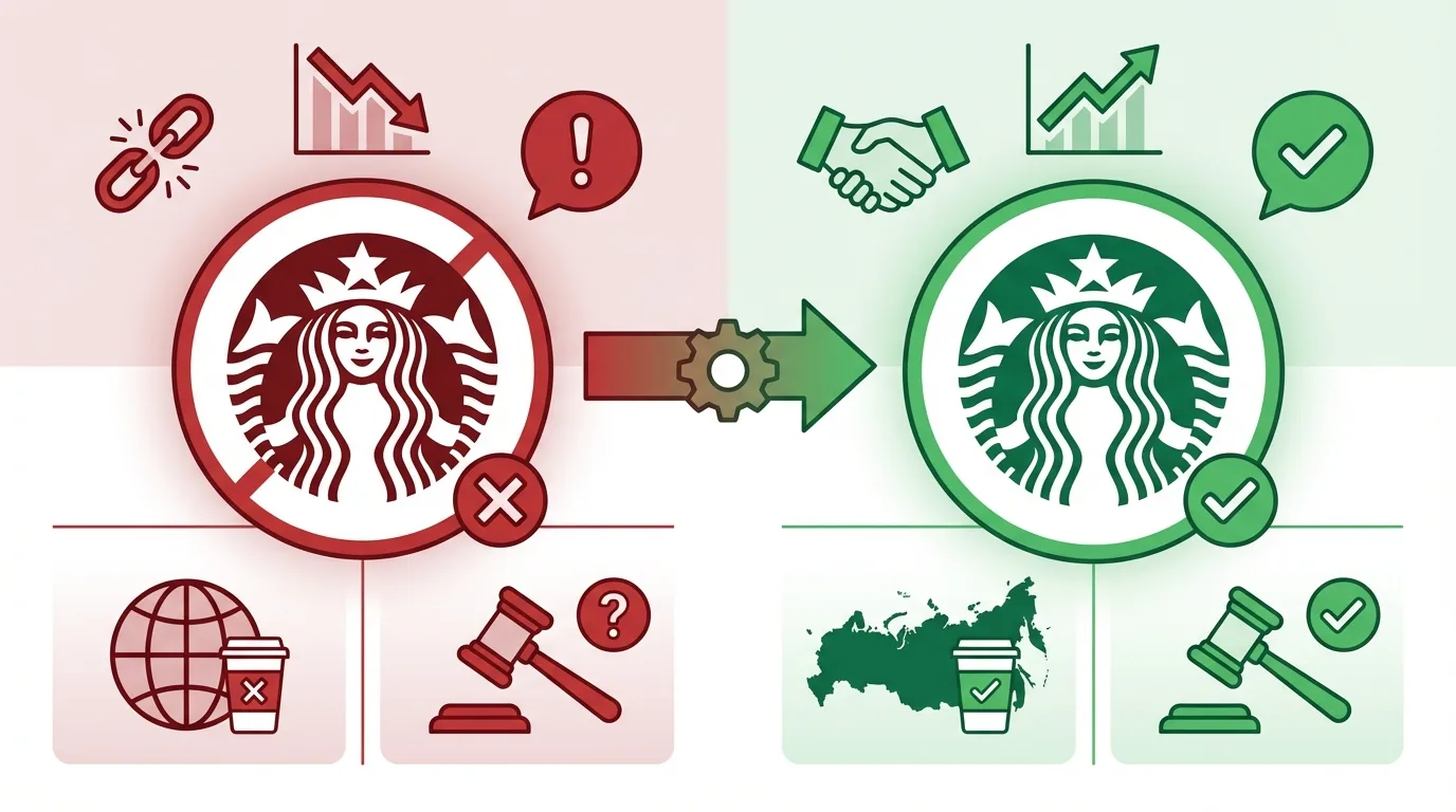 Starbucks → Stars Coffee: кейс ребрендинга