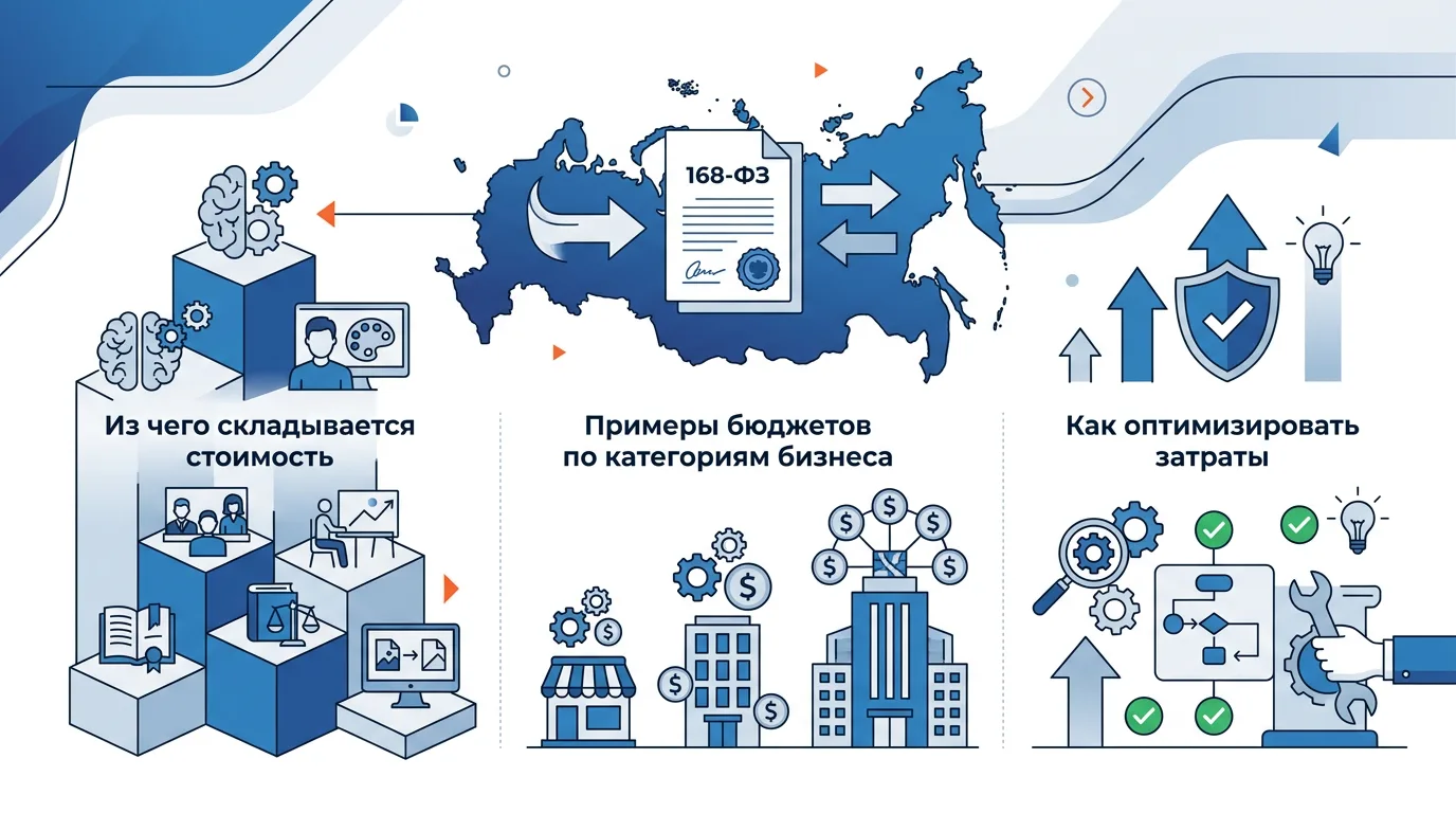 Сколько стоит ребрендинг под 168-ФЗ