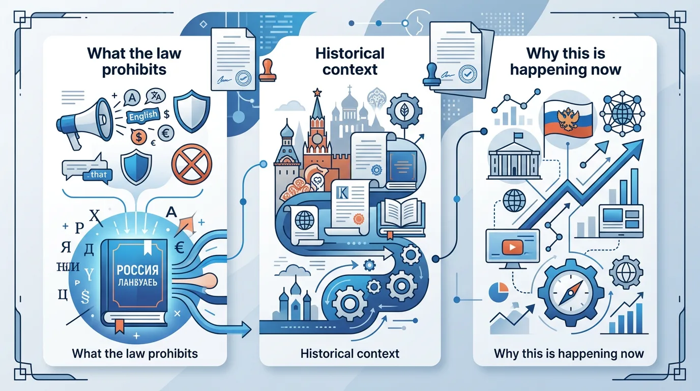 Запрет иностранных слов: защита русского языка